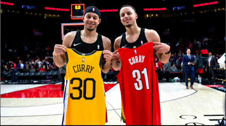 Seth Curry och Steph Curry Seth Curry och Steph Curry